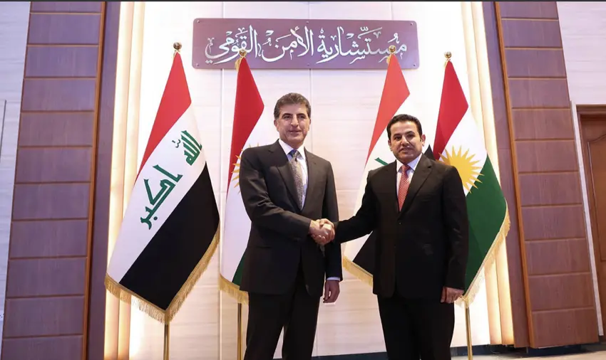 Neçirvan Barzani, Kasim Araci ile görüstü