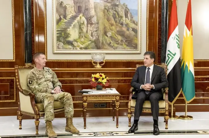 نێچیرڤان بارزانی و فەرماندەی هاوپەیمانان تاوتوێی پرۆسەی چاکسازی پێشمەرگەیان کرد