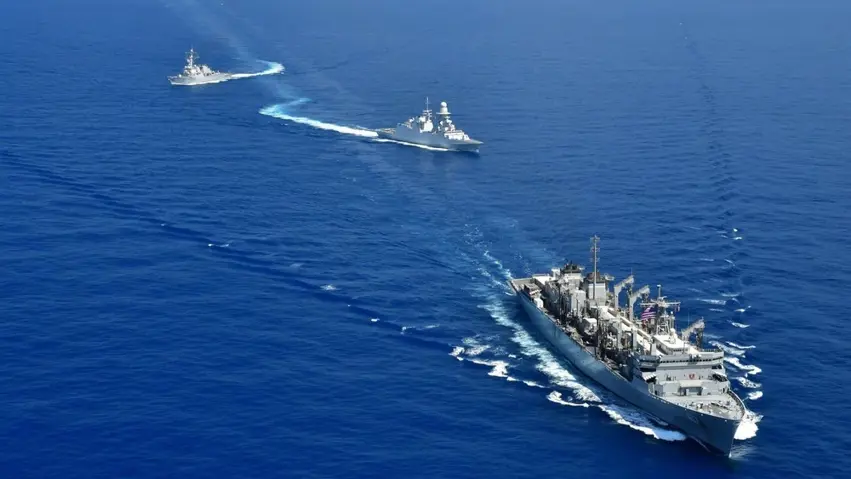 ئەمریکا و سێ دەوڵەتی دیکە لەناوچەیەکی کێشەلەسەری چین مانۆڕی سەربازیی ئەنجامدەدەن