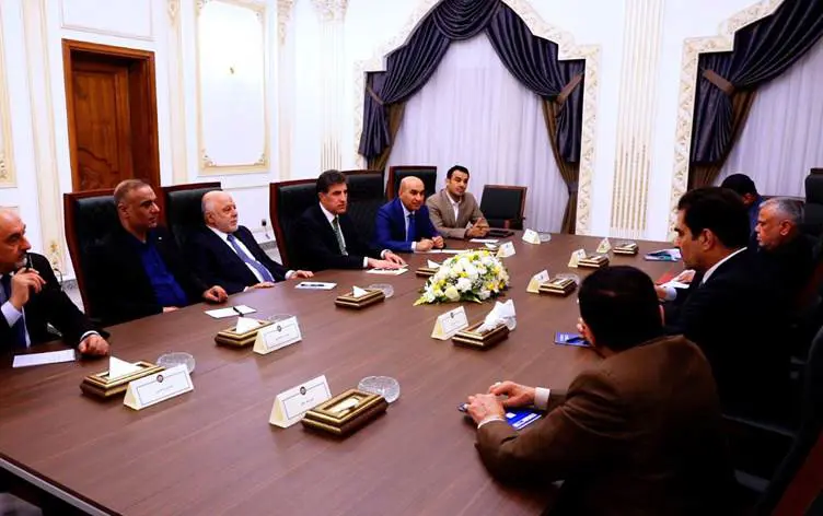 Neçirvan Barzani, Koordinasyon Çerçevesi liderleriyle görüstü