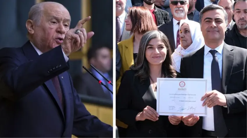 Bahçelî di peyama cejnê de Abdullah Zeydan kir hedefa xwe