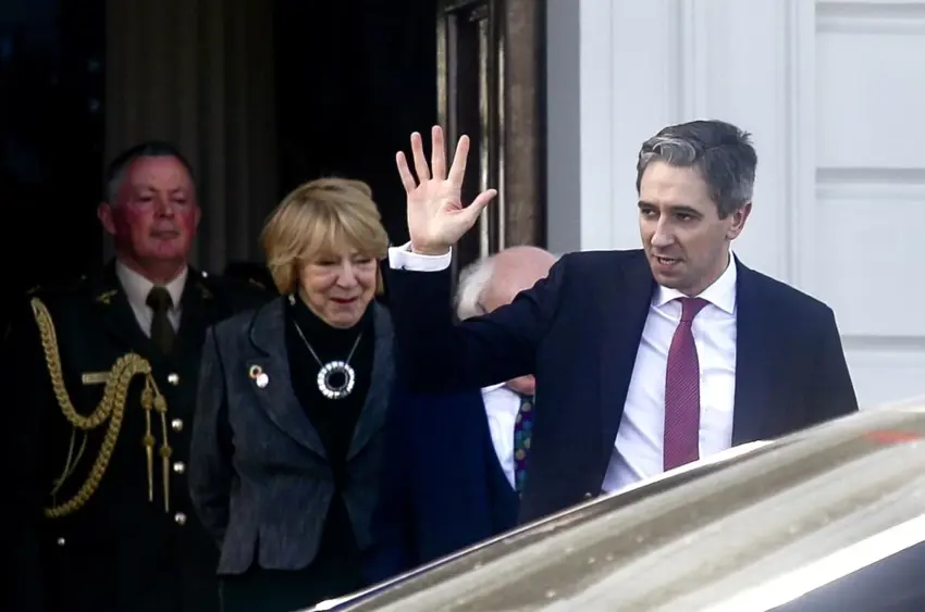 Simon Hareis bû serokwezîranê Îrlandayê