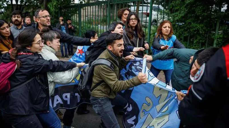 لە ڕۆژی جیهانیی کرێکاراندا دەیان کەس لە ئیستەنبوڵ دەستگیرکران