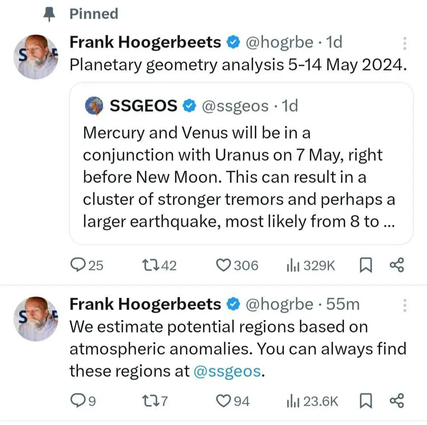 بوومەلەرزەیەکی گەورە دێت / پێشبینیکەری هۆڵەندی جارێکی تر وادەی نوێی ڕاگەیاند