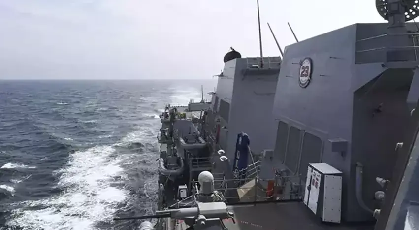 Artêsa Çînê: Me kestiya ser ya Amerîkayê ji Derya Basûrê Çînê derxist