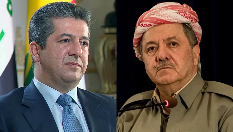 Ji Serok Barzanî û Mesrûr Barzanî peyamên sersaxiyê