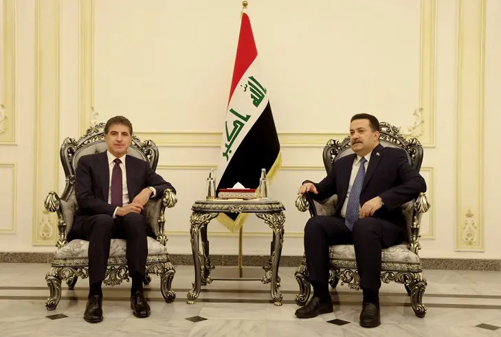 نێچیرڤان بارزانى و سوودانى تاوتوێى په‌یوه‌ندییه‌كانى هه‌ولێر و به‌غدا ده‌كه‌ن