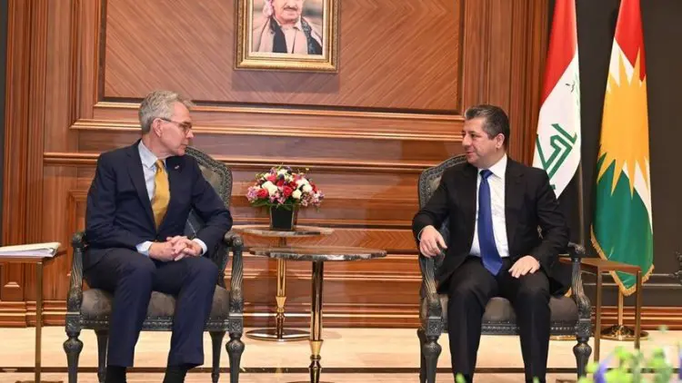 Mesrur Barzani, ABD Disisleri Bakan Yardimcisi ile görüstü