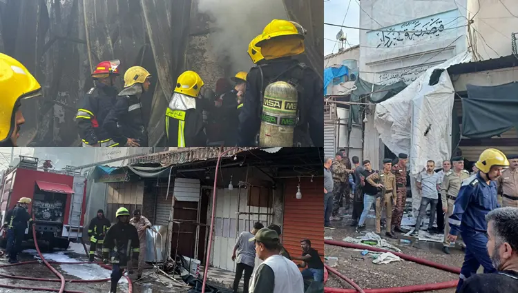 Li Kerkûkê sewat: Zêdetirî 100 dikan sewitîn