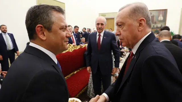 Erdogan ile CHP lideri Özel bir araya geldi
