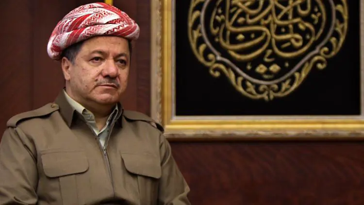 Baskan Barzani’den Reisi için taziye mesaji