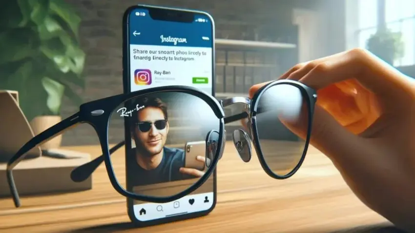 چاویلکەی زیرەکی Ray-Ban Meta بە توانای ناردنی ستۆری ئینستاگرام تەیار کرا