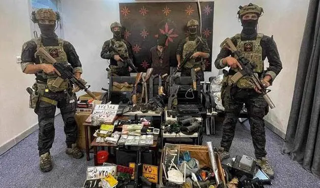 Asayîsa Kurdistanê: Baronê tilyakê yê navnetewî hate desteser kirin