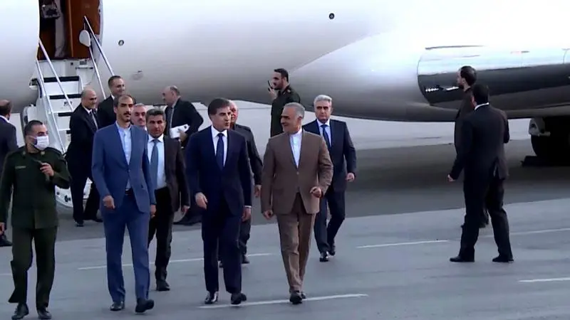 سەرۆکی هەرێمی کوردستان گەیشتە تاران