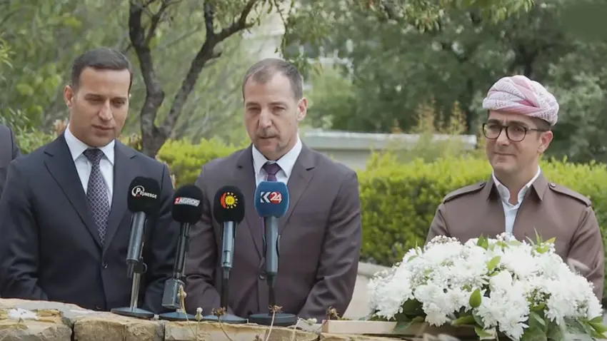 Konsulê Fransa serdana Gora Mele Mistefa kir: Barzan landik û dilê soresa gelê Kurd e