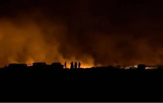 Li Hewlêr û Kerkûkê ji ber brûskê agir bi zeviyan ket