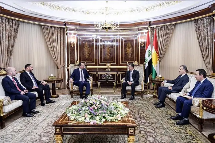 سەرۆکی حکوومەت پێشوازی لە کونسوولی گشتی نوێی تورکیا کرد