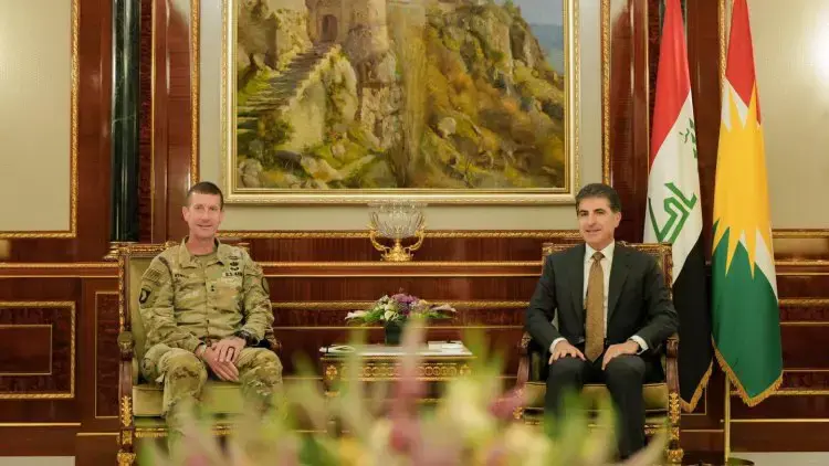 Nêçîrvan Barzanî pêswaziya Fermandarê Gistî yê Hevpeymaniyê kir