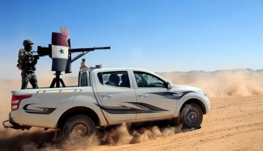 Di kemîna DAISê de 4 leskerên Sûrî hatin kustin