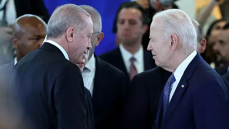 Serokomarê Tirkiyê Erdogan bi Biden re hevdîtin kir