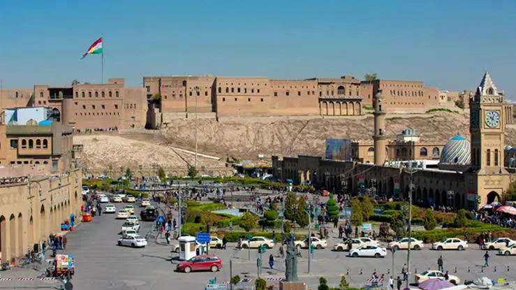 Bayram tatilinde Erbil'i 150 bine yakin turist ziyaret etti