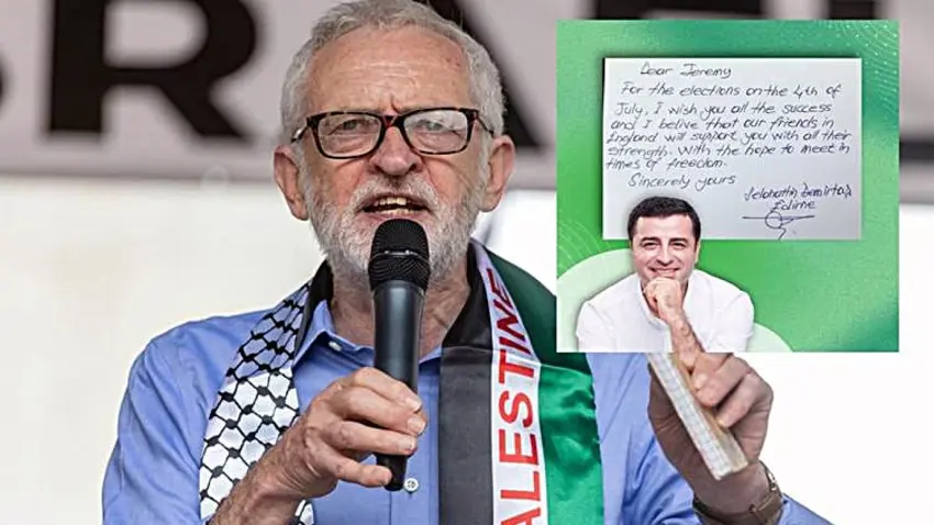 Ingiliz lider Corbyn’den, Demirtas’a tesekkür mesaji