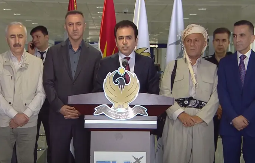 Yekem koma Heciyan gihîste Hewlêrê