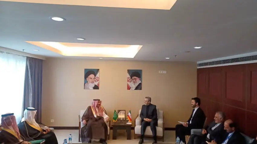 Ali Bakiri ile Suudi Disisleri Bakan Yardimcisi bir araya geldi