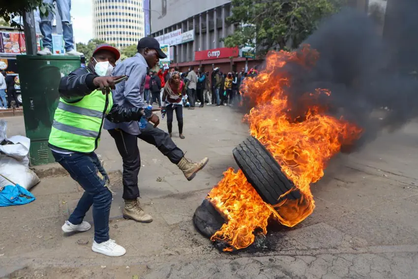 Di protestoyên yasaya bacê yên Kenyayê de 22 hatin kustin