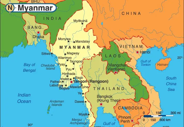 Hindistanê endîseyên xwe yên serê li Mynamarê ji bo rêvebiriya Myanmarê ragihand