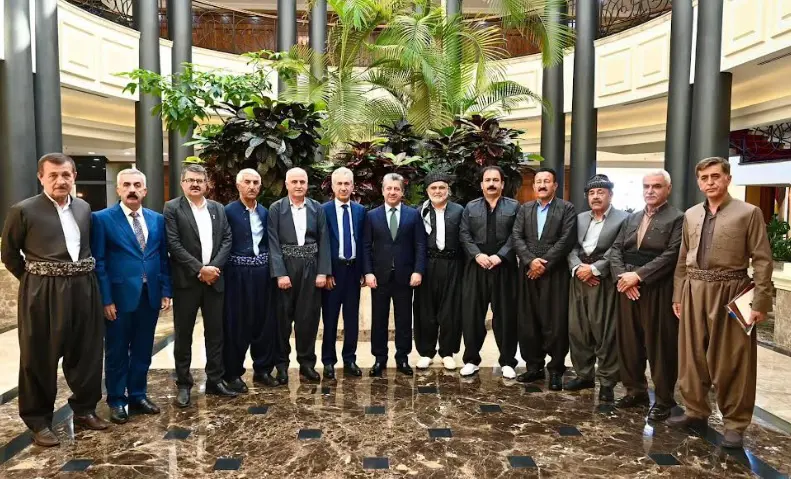 مەسروور بارزانی پێشوازی له‌ ئەنجوومەنی پشتیوانی پارێزگای هەڵەبجە کرد