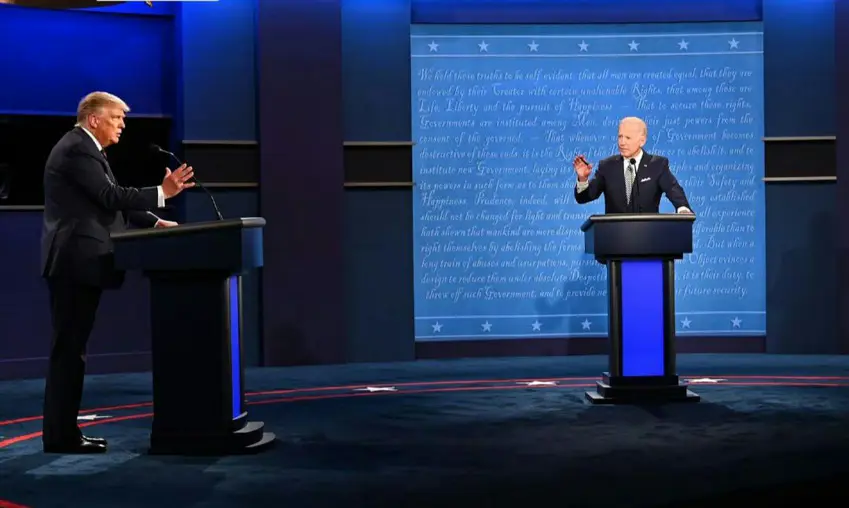 سبەی شەو دیبەیتی بایدن و ترامپ دەست پێدەکات