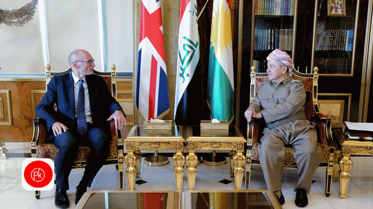 Serok Barzanî pêswazî li Balyozê Brîtanyayê kir: Pêwîst e çareseriyeke guncaw bê dîtin