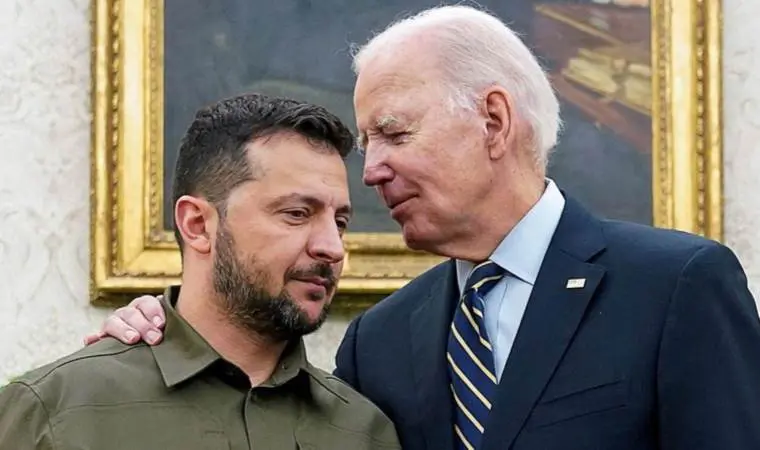 Serokê Amerîka Biden lêborîn ji Zelenskiy xwest