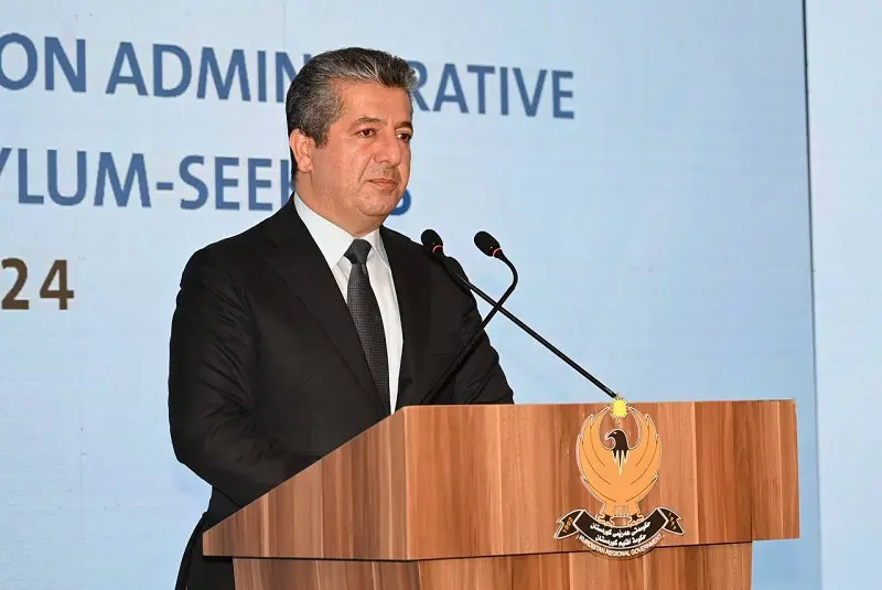 مەسروور بارزانی : حکوومەتی هەرێمی کوردستان بە شێوەیەکی زۆر باش خزمەتی ئاوارە و پەنابەرانی کردووە