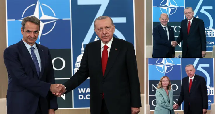 Di Civîna Bilind a NATOyê de trafîka dîplomatîk a Erdogan