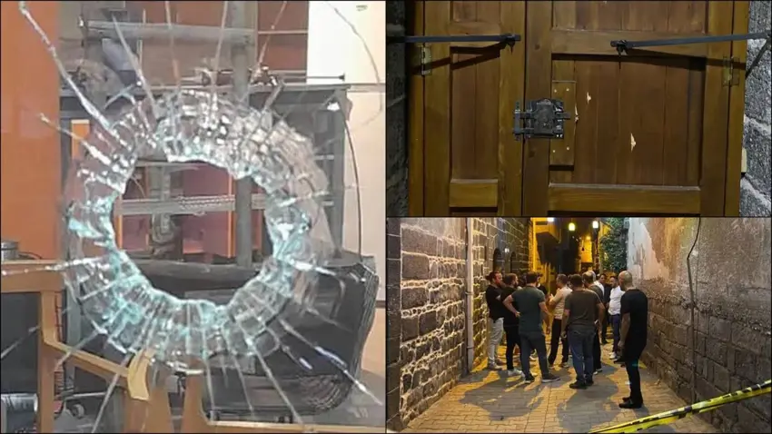 Li Diyarbekirê êrîsa çekdarî li du cafeyan hat kirin