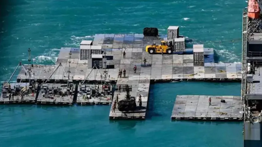 DYA: Îskeleya demkî ya li Xezzeyê wê bi temamî bê rakirin