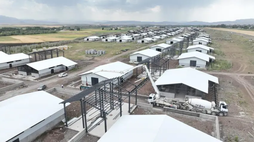 Li Agiriyê tesîsa entegre ya herî mezin ya ajalvaniyê tê avakirin