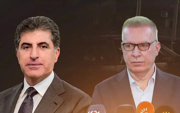 Serokê Herêmê bi Ekrem Salih re axivî: Ez hewlên terora siyasî sermezar dikim