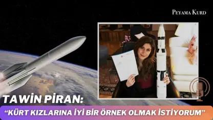 Kürt kadın mühendisin 'uzay projesindeki' başarı hikayesi! 