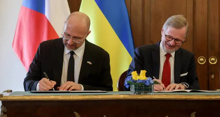 Ukrayna ve Çekya arasinda anlasma!