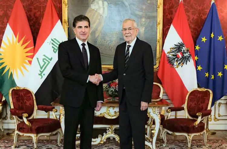 Nêçîrvan Barzanî û Serokê Nemsayê civîyan: Soza pistevaniya mafên gelê Kurdistanê