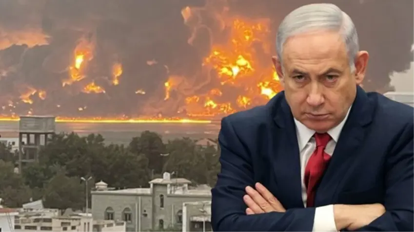 Balafirên Îsraîlê li depoyên Hûsiyan yên li bajarê Hudeyde xistin