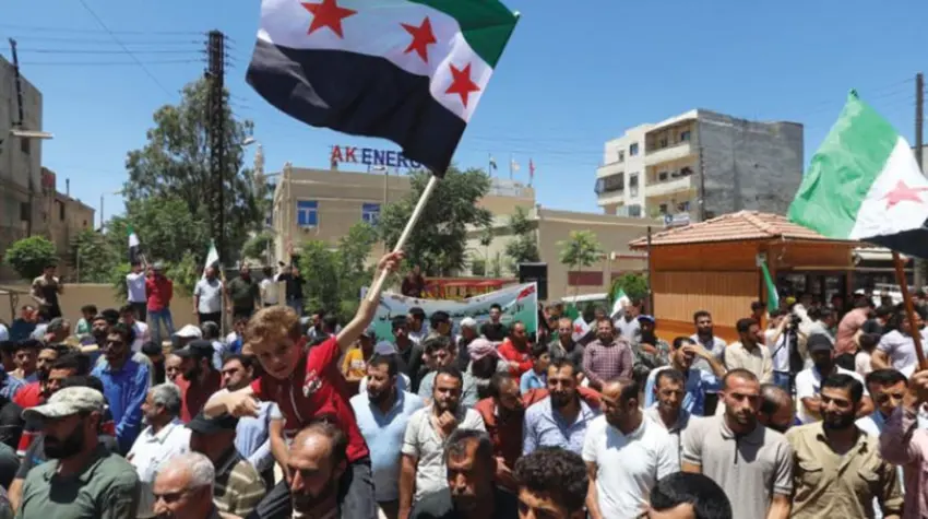 Sûriye | Li Ezazê dijî asayîkirina pêwendiyên Enqere-Samê xwepêsandan hat kirin