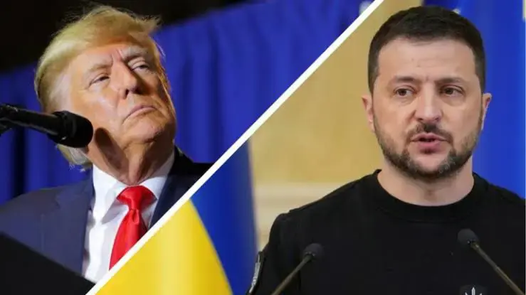 Trump bi Zelenskiy re axivî: Ez ê bibim serok û dawiya ser bînin!