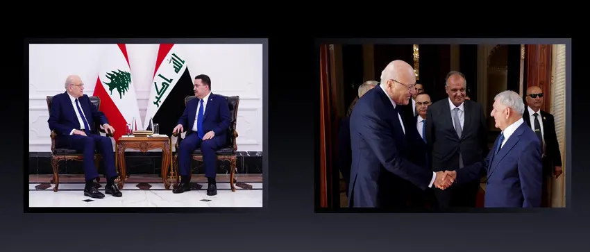 Serokwezîrê Lubnanê bi Resîd û Sûdanî re civiya