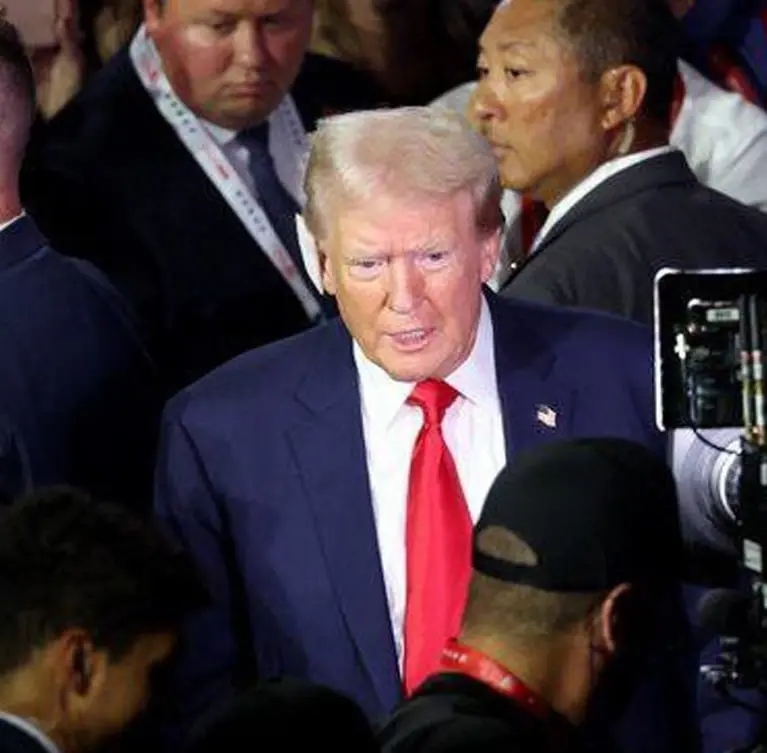 جەماوەری ترامپ ژمارەیەکی پێوانەیی تۆمارکرد