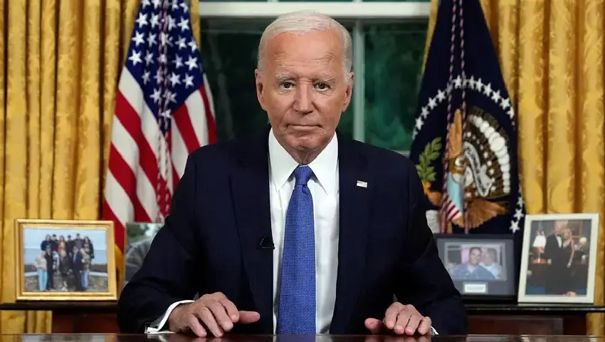 Joe Biden pistî biryara vekisîna ji namzetiyê yekem daxuyanî da