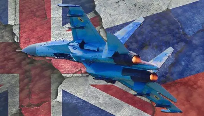 Ruslar Ingiliz savas uçaklarina karsi jet kaldirdi!